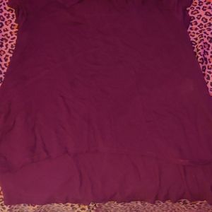 Women's purple blouse
